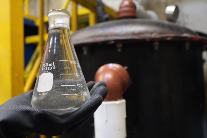 Proceso de tratamiento de aguas residuales